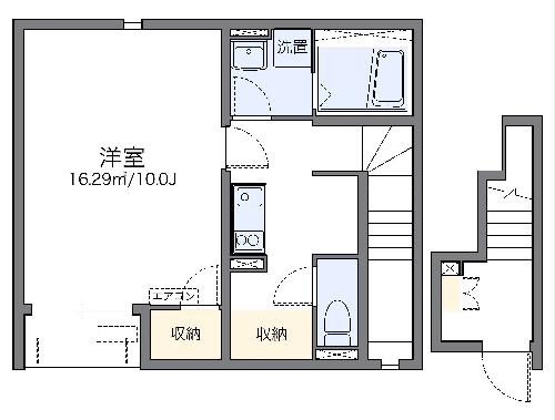 レオネクストウエストAyaの間取り