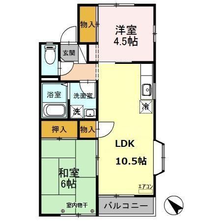 1/1 間取
