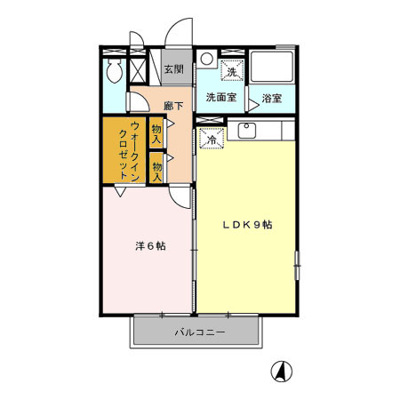 ハウディ・ヴィラージュの間取り