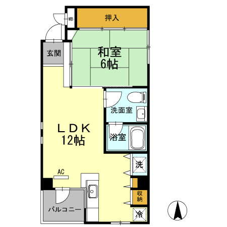 アルビオンの間取り