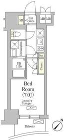テラス月島の間取り