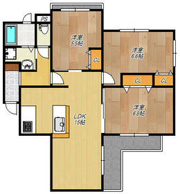 パルテール日吉本町の間取り