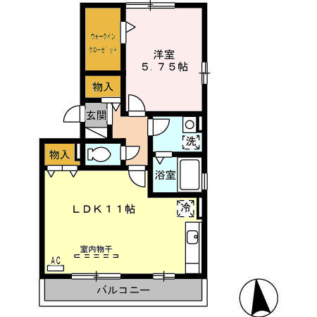 オリーブ ガーデンの間取り