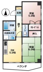 パレドール森田の間取り