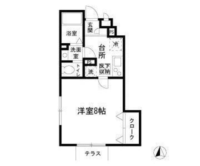 メゾン寺前の間取り