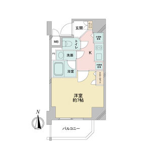 APEX名古屋栄Premier Lifeの間取り