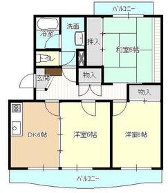 パレス和合の間取り