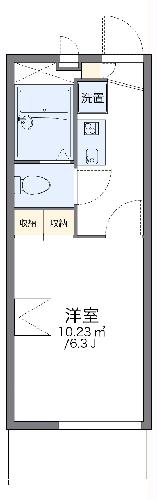レオパレスアルファの間取り