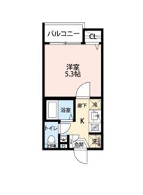 グランクオール蒲田の間取り