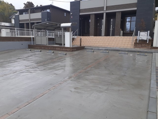 1/16 104番　池岡様　2台 ハッピー プレイス Ⅱ(茨城県石岡市)の賃貸物件建物情報(賃貸