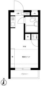 ラ・レジダンス・ド・エチュードの間取り