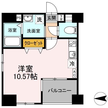 GRANDUKE東別院creaの間取り