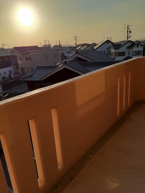 12/24 バルコニー