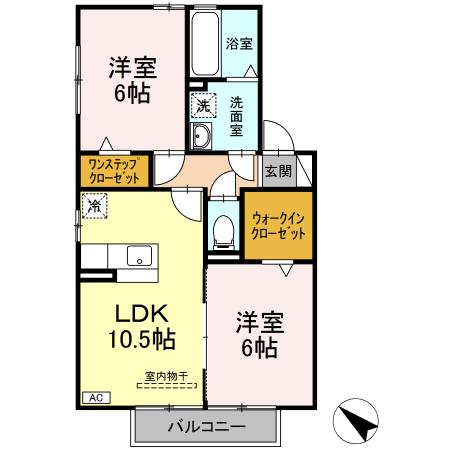 プレジオ丸山の間取り