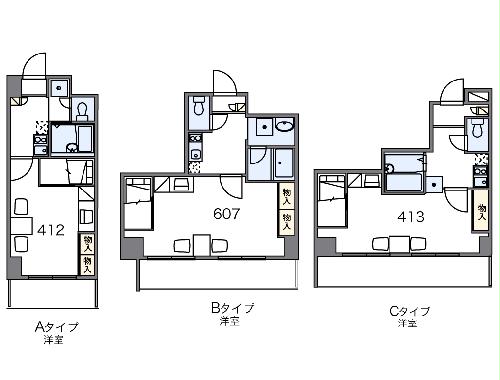 レオパレス三井田の間取り
