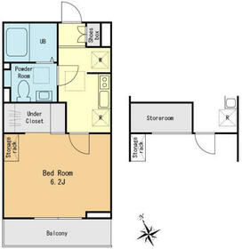 ヴィレッジ京成高砂サウスサイドの間取り