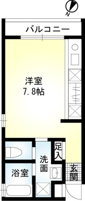 リシェス橋本の間取り