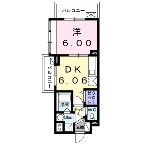ビーチサイド パークの間取り