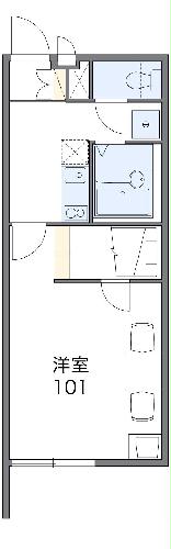 レオパレスヨネザワの間取り