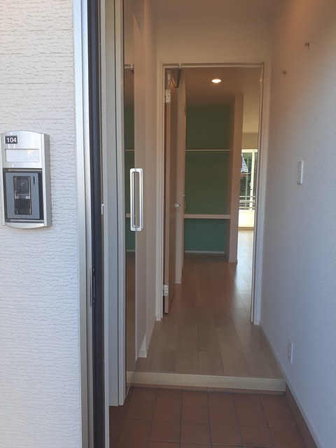 6/20 玄関