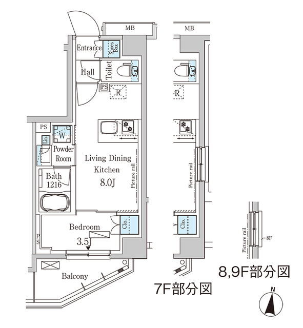 13/19 間取