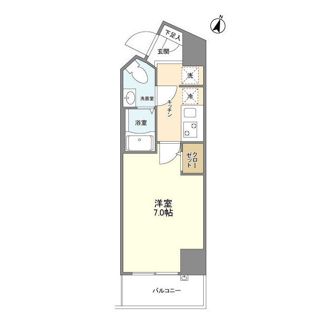 アルファコート西川口26の間取り