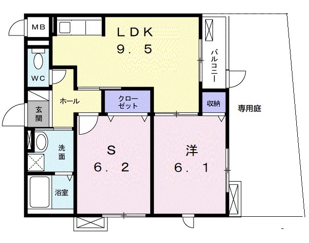 カーサ・リーノの間取り