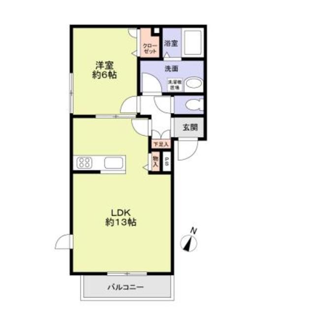 Twin Leaves Bの間取り