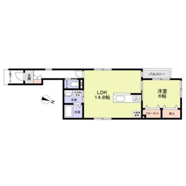 Twin Leaves Aの間取り