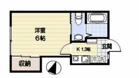 八成コーポの間取り
