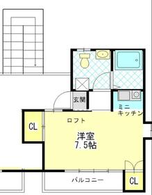 コート瑞穂第二の間取り