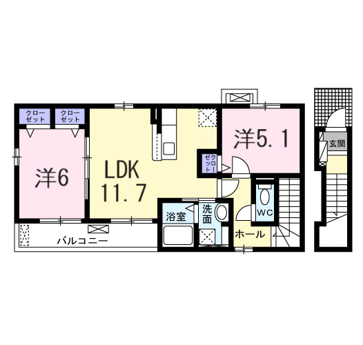 シェモアの間取り