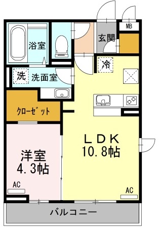 花水木の間取り