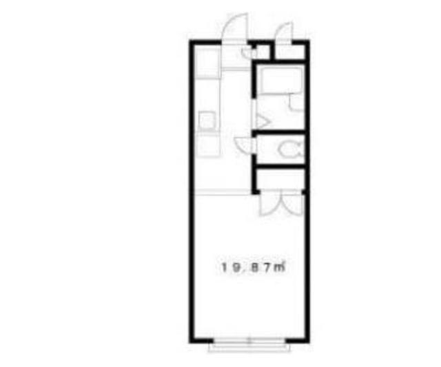 クレストハネスKの間取り