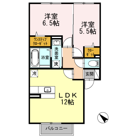 ロイヤルヘルツの間取り