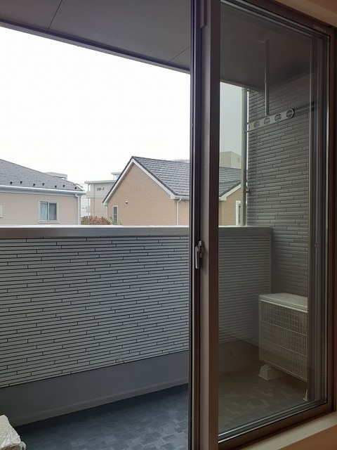 12/24 バルコニー