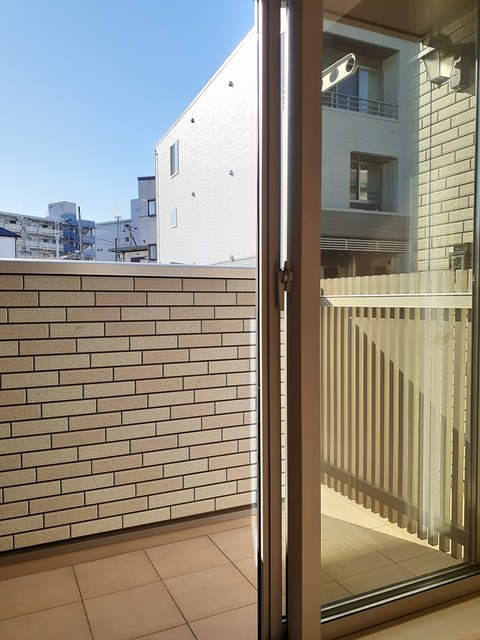 12/24 バルコニー