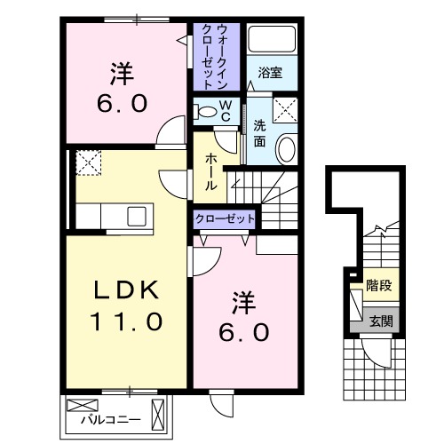 レジェンド 1の間取り