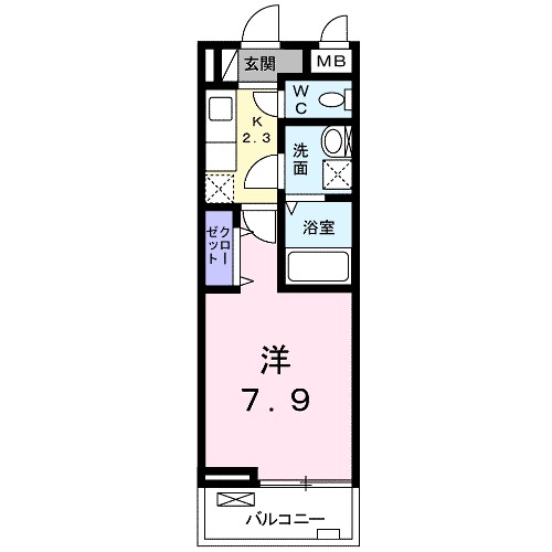 トワ レジデンスの間取り