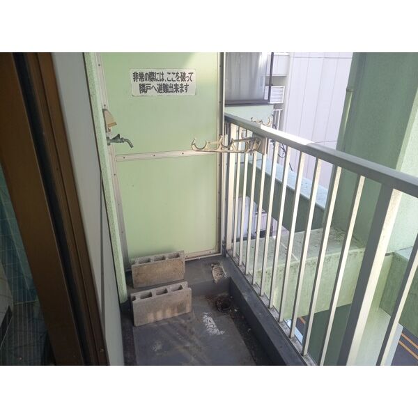 10/11 バルコニー