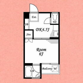 カネトモ新宿マンションの間取り