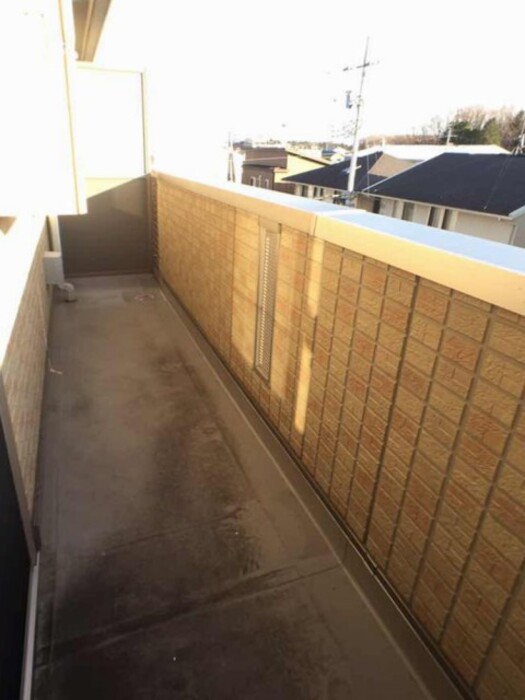 12/28 バルコニー