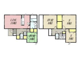 クレイドルガーデン横浜市金沢区六浦南第10 8号棟の間取り