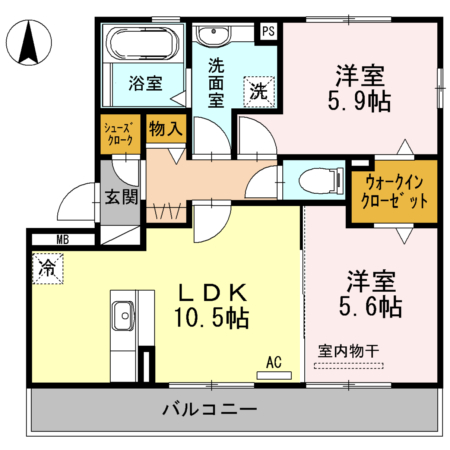 グランツの間取り
