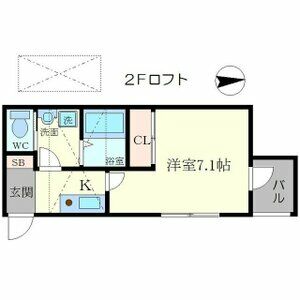 T’sTERRACE Ishibashi WESTの間取り