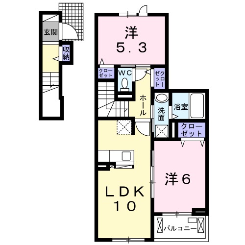 サンライズテラスの間取り
