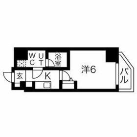 スパシエソリデ武蔵小杉の間取り