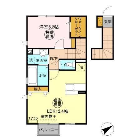 グランシャリオ Ⅱの間取り