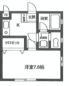 グランディハイツの間取り