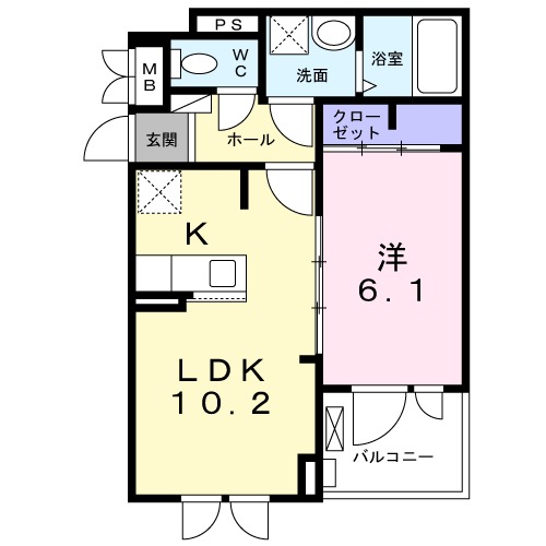 カレントの間取り